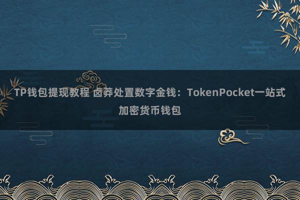 TP钱包提现教程 卤莽处置数字金钱：TokenPocket一站式加密货币钱包